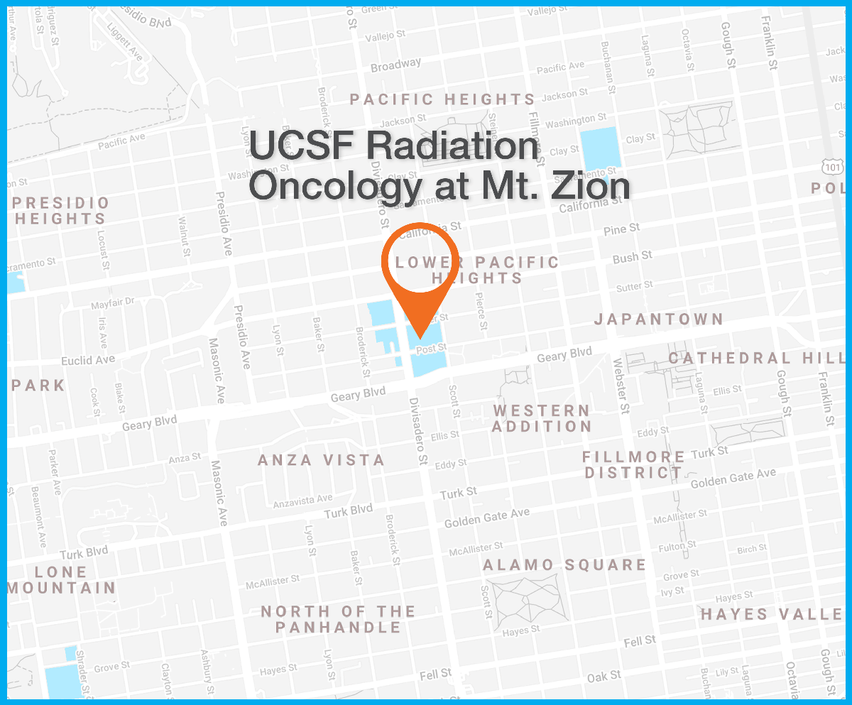 Locations UCSF Department of Radiation Oncology
