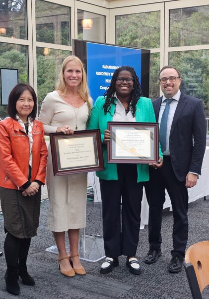 Petria Thompson, MD, receives the 2026 RSNA Research & Education Foundation Roentgen Resident/Fellow Research Award