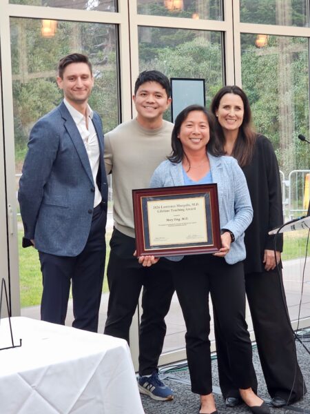 Mary Feng, MD, receives the 2026 Lawrence Margolis, M.D. Lifetime Teaching Award